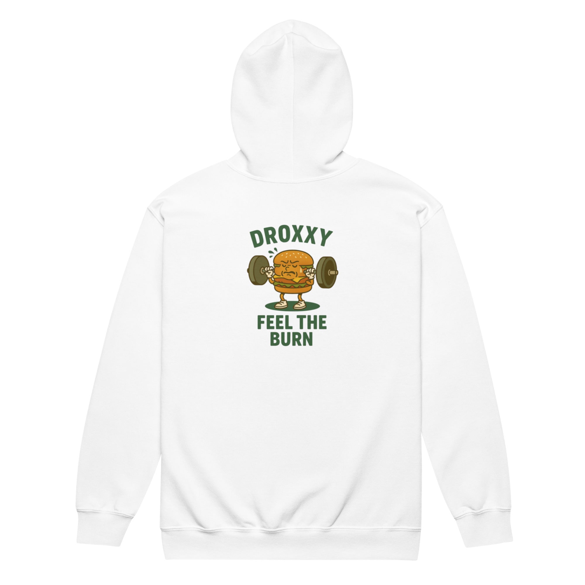 Unisex zip mikina DROXXY – Feel the Burn | | DROXXY