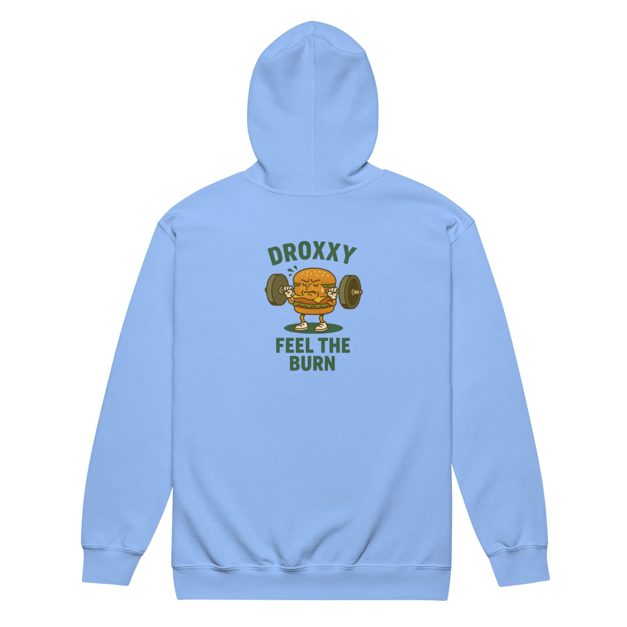 Unisex zip mikina DROXXY – Feel the Burn | | DROXXY