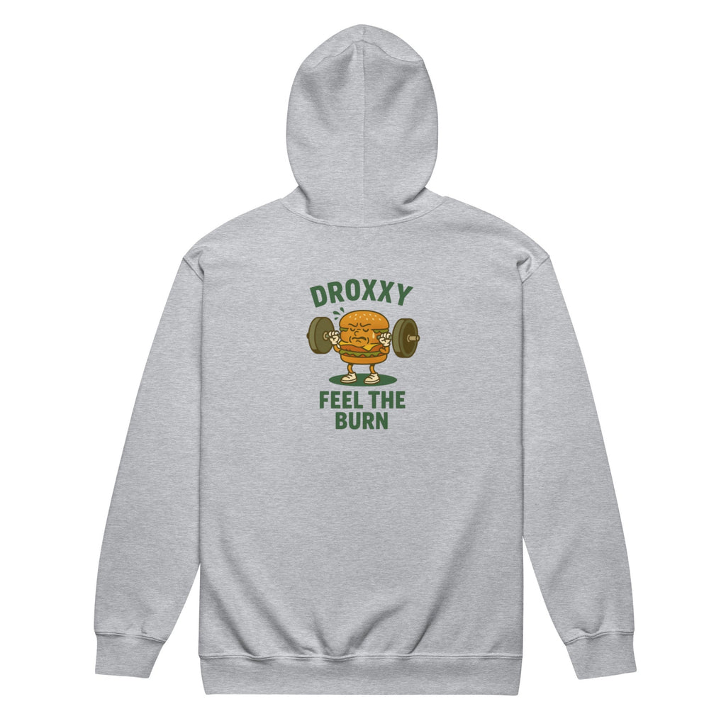 Unisex zip mikina DROXXY – Feel the Burn | | DROXXY