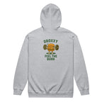 Unisex zip mikina DROXXY – Feel the Burn | | DROXXY