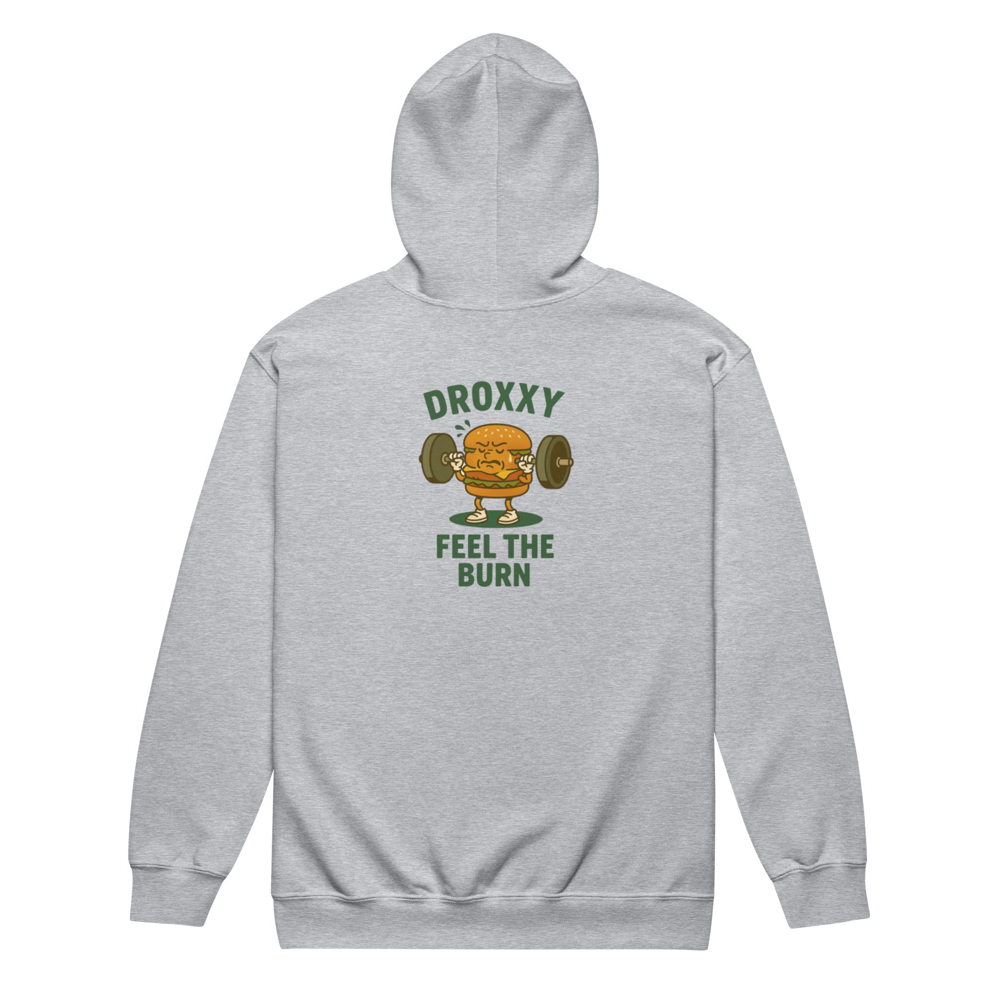 Unisex zip mikina DROXXY – Feel the Burn | | DROXXY