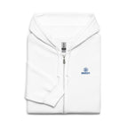 Unisex zip mikina DROXXY – Lifting Heavy, Sipping Daily | | DROXXY