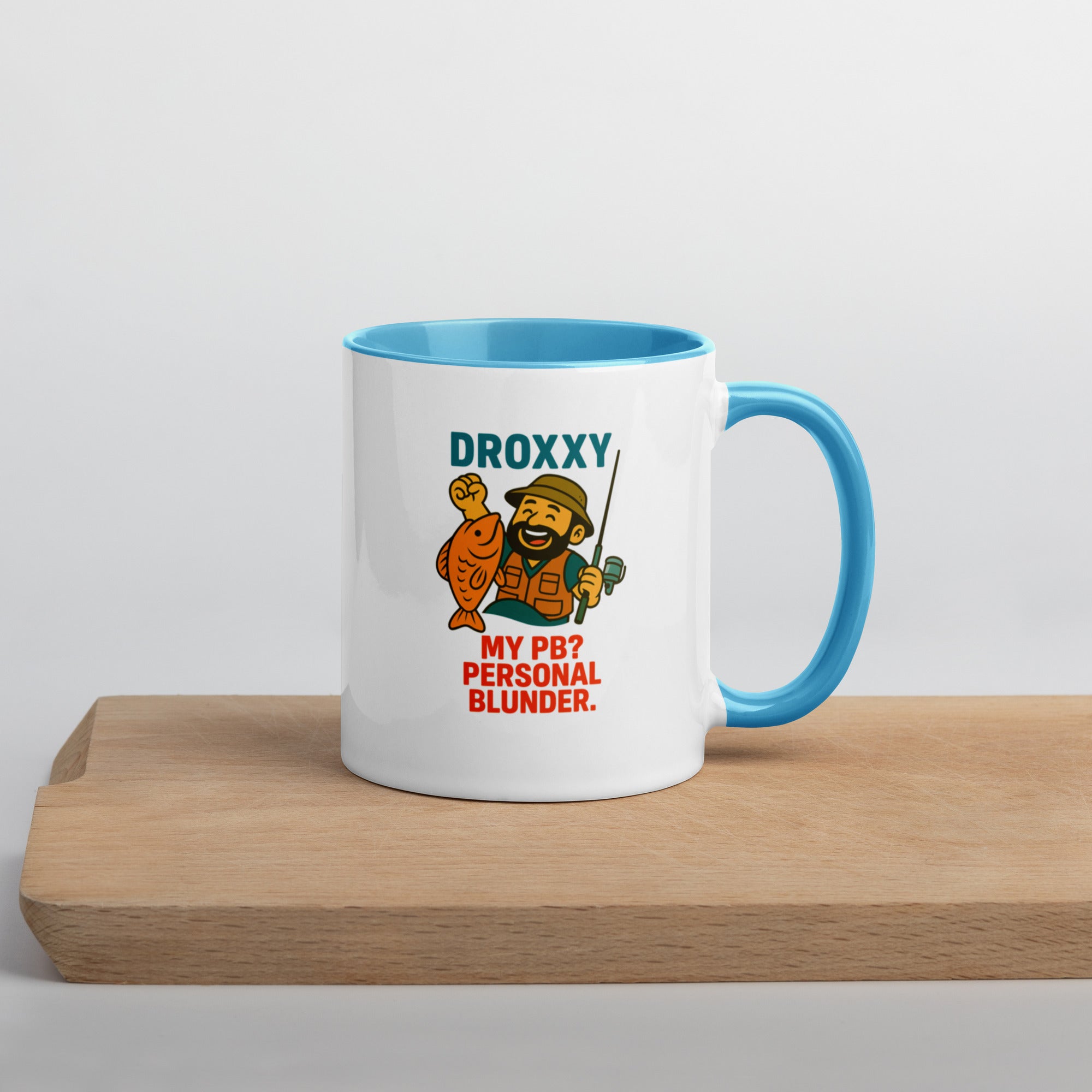 Hrnek DROXXY – Rybářský hrnek DROXXY – Personal Blunder Edition | Stylový hrnek s originálním potiskem