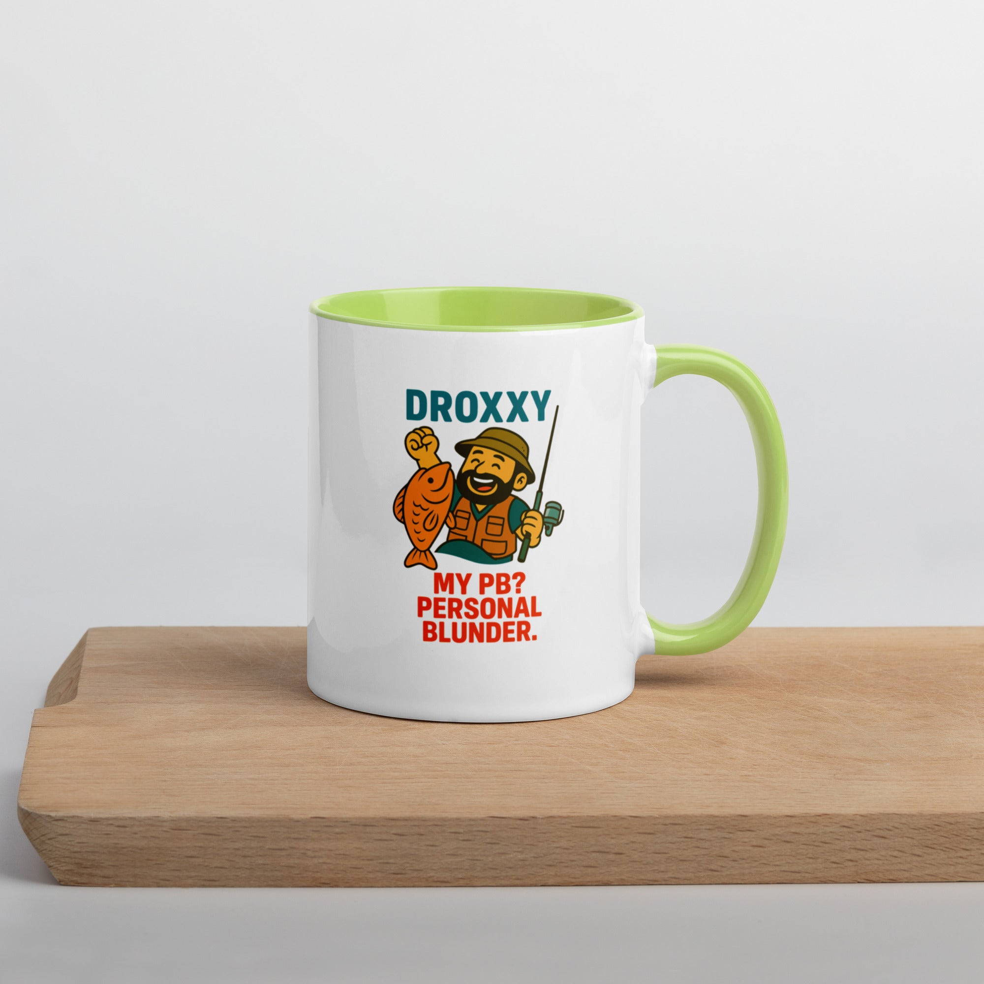 Hrnek DROXXY – Rybářský hrnek DROXXY – Personal Blunder Edition | Stylový hrnek s originálním potiskem